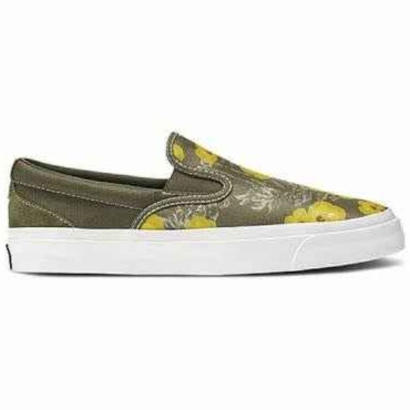 Converse Unisex One Star Paradise Slip-On Sneaker Field Surplus Green - Picture 1 of 8